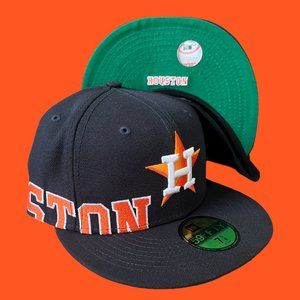 New Era Houston Astros Fitted Hat Cap
